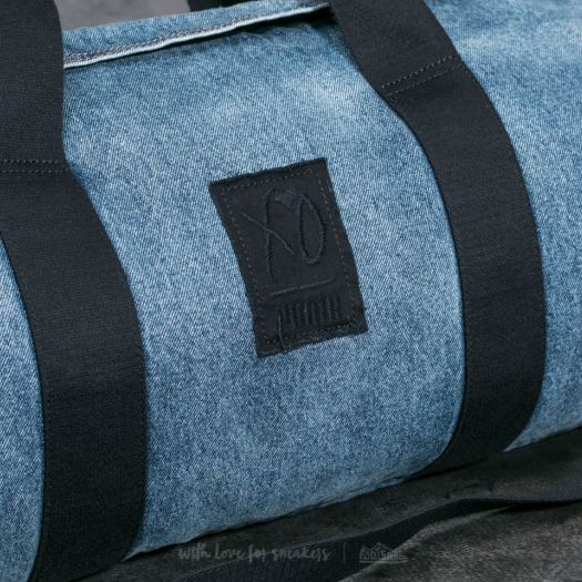 Crossbody bags PUMA x XO Denim Duffle Blue Indigo Bleached Denim Footshop