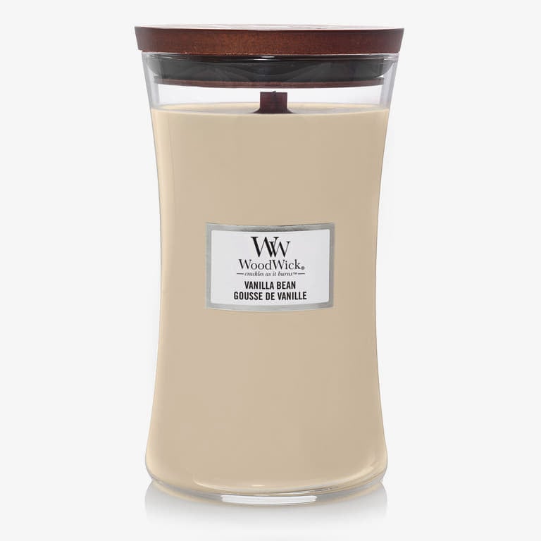 WoodWick Large Hourglass Candle - Vanilla Bean - 1 | YEO