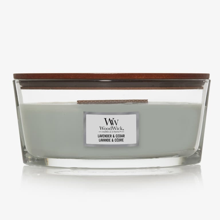 andere Accessoires WoodWick Elipse Candle - Lavender & Cedar