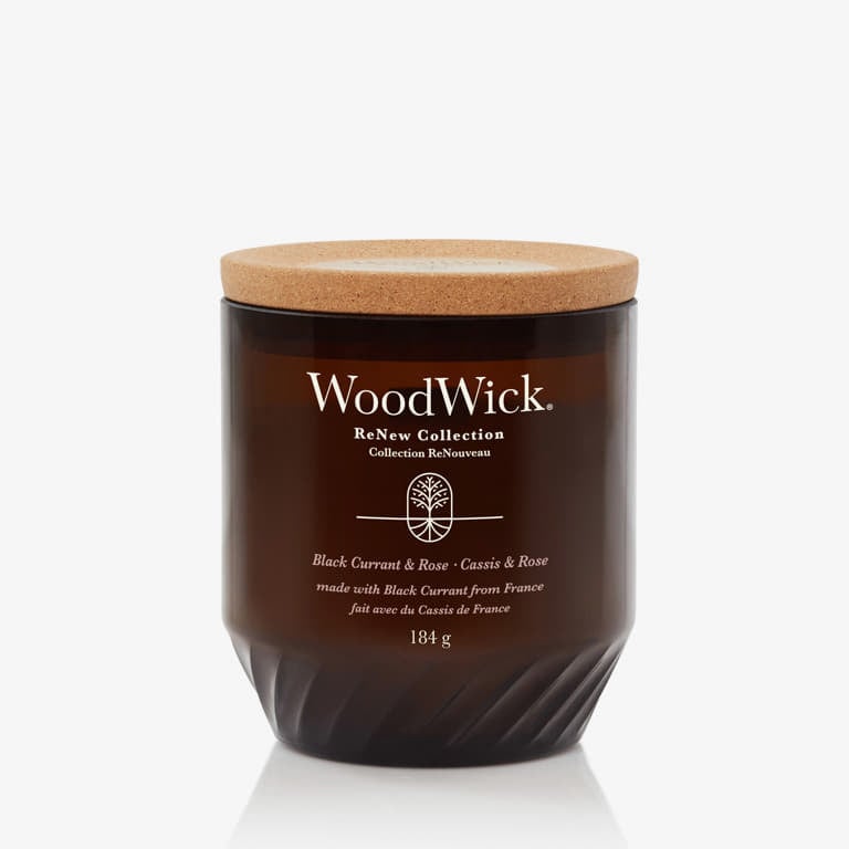 andere Accessoires WoodWick Medium ReNew Candle - Black Currant & Rose