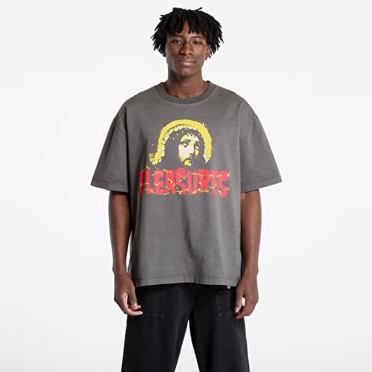 T-paita PLEASURES Chosen Heavyweight T-Shirt Black