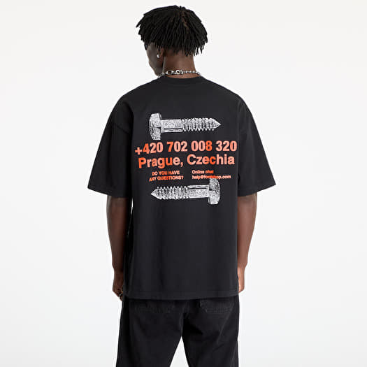 T-shirts PLEASURES x FTSHP Cage T-Shirt UNISEX Black | Footshop