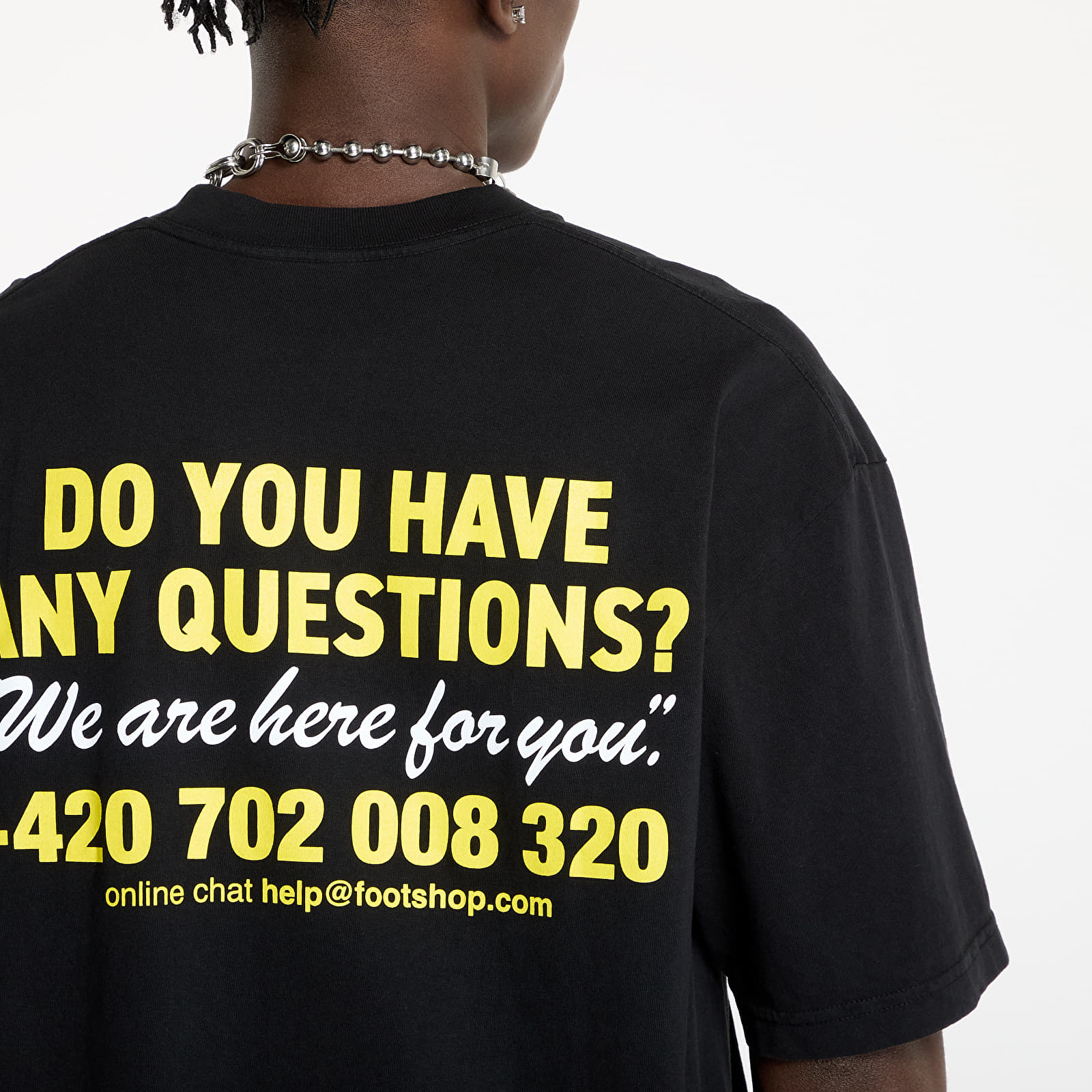 T-Shirts PLEASURES x FTSHP Questions T-Shirt UNISEX Black