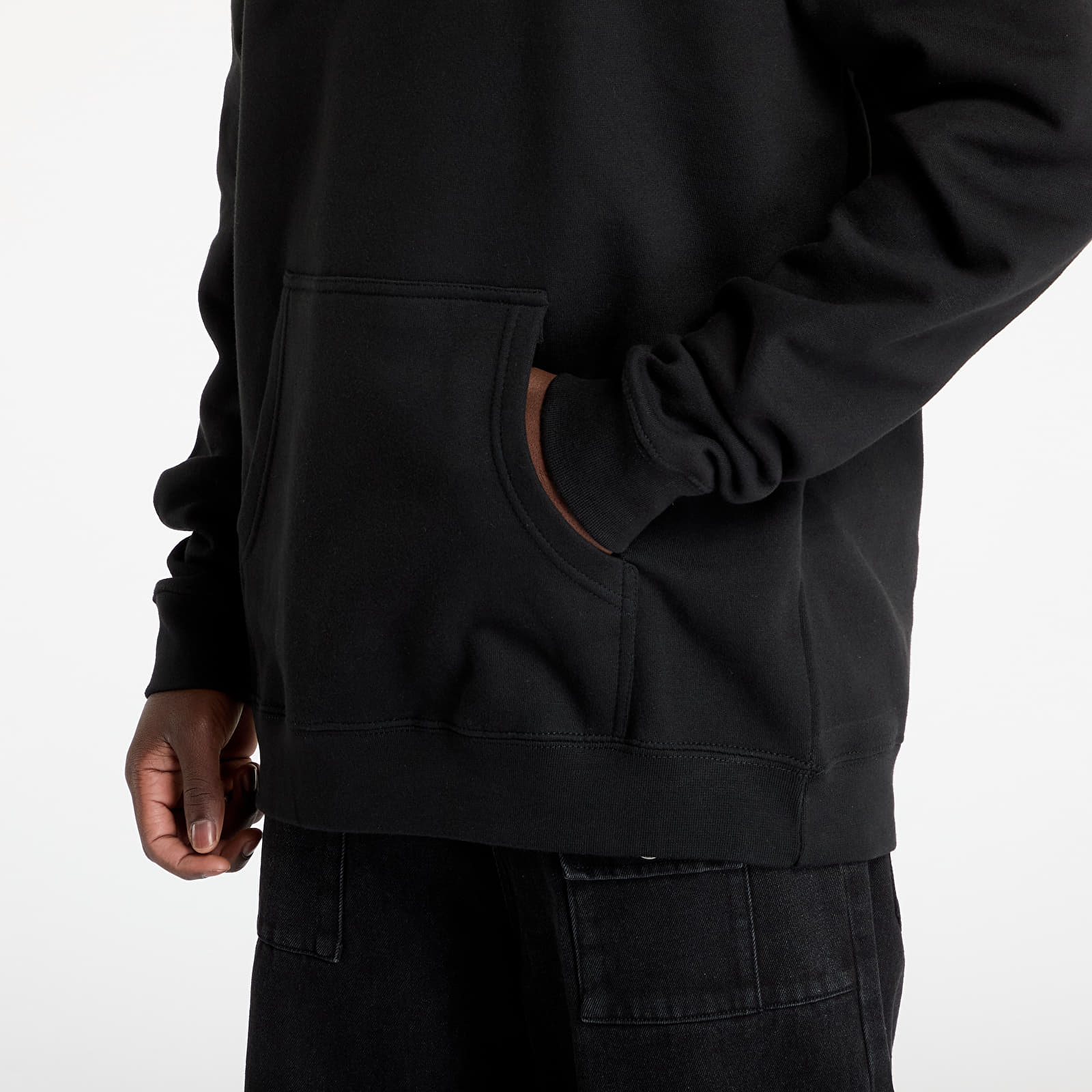 Sweatjacken und Sweatshirts PLEASURES x FTSHP Angel Hoodie UNISEX Black
