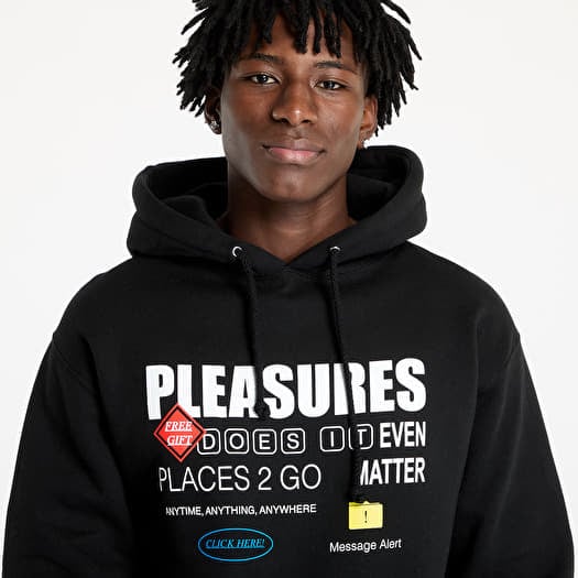 Pleasures smile hoodie on sale
