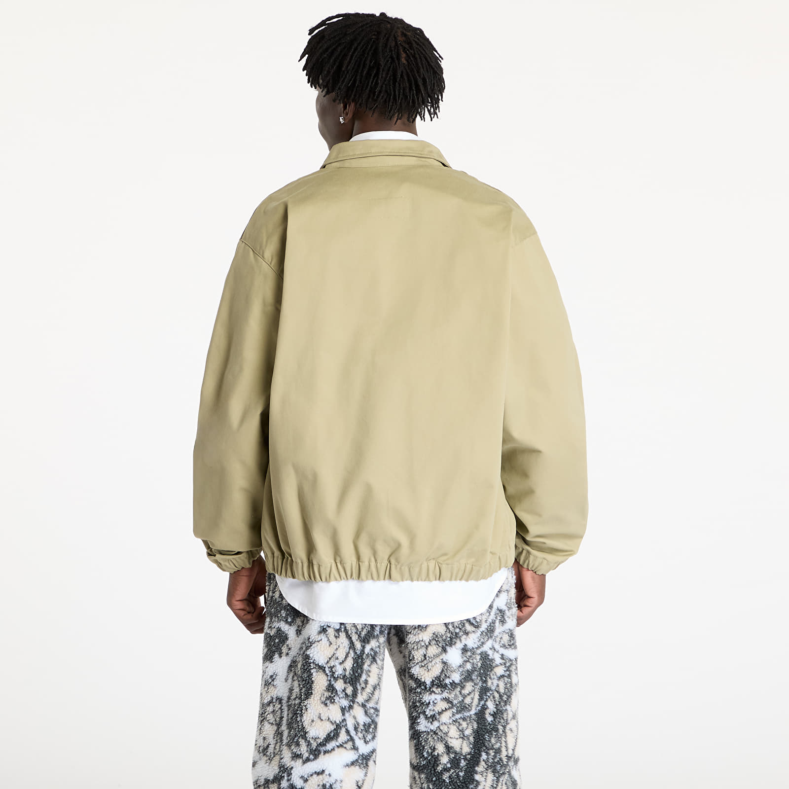 Chaquetas Nike Life Men's Woven Harrington Jacket Neutral Olive/ Neutral Olive