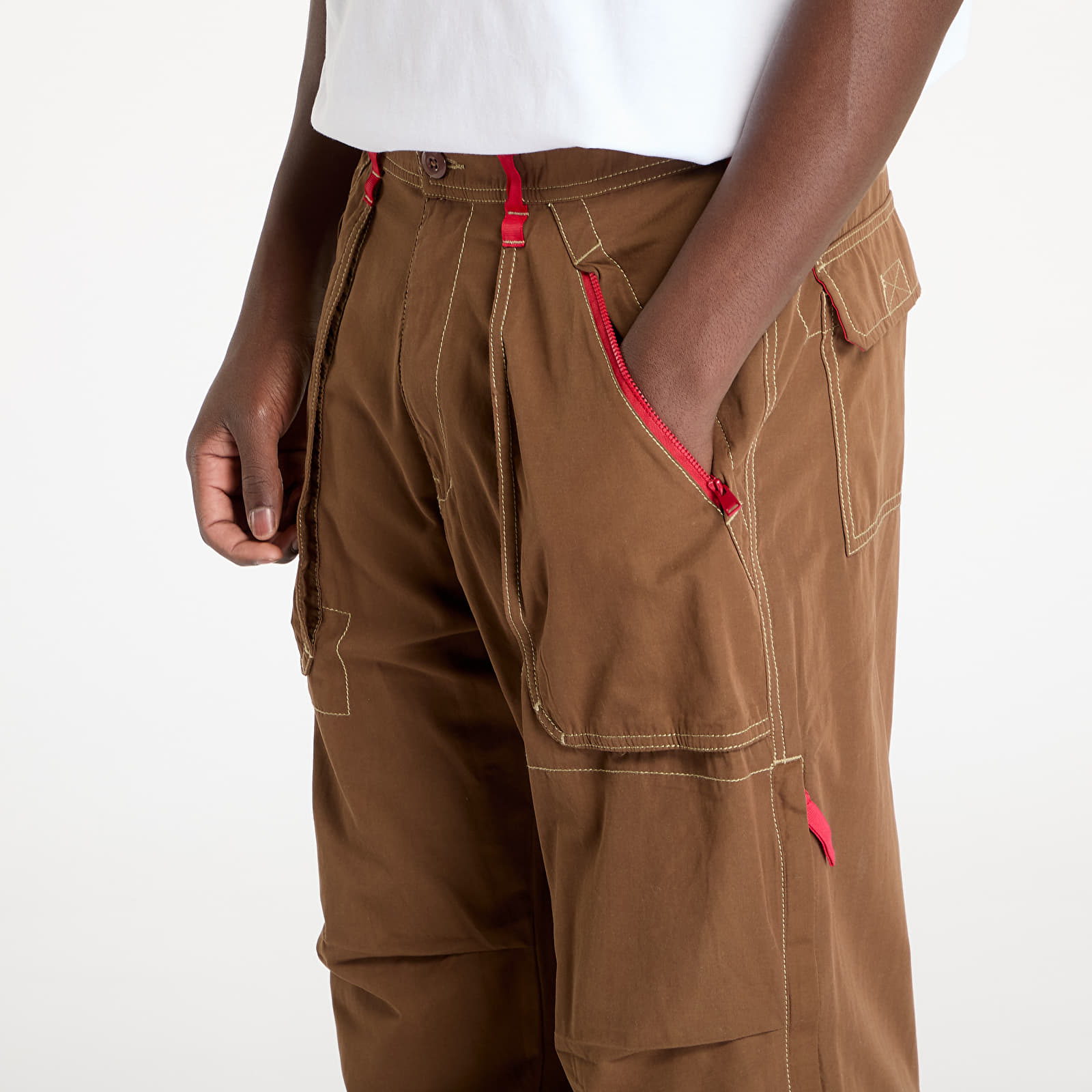 Pantalones de hombre PLEASURES Public Utility Pants Brown
