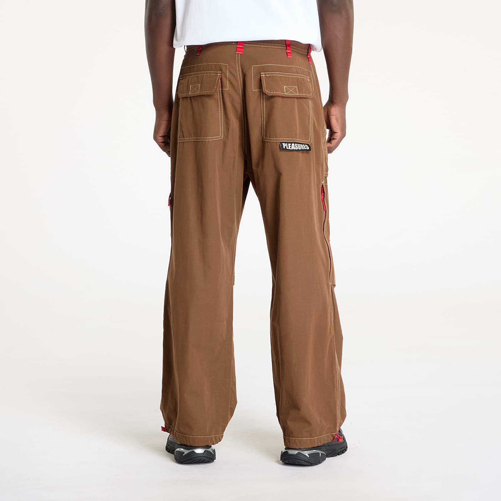 Pantalones de hombre PLEASURES Public Utility Pants Brown