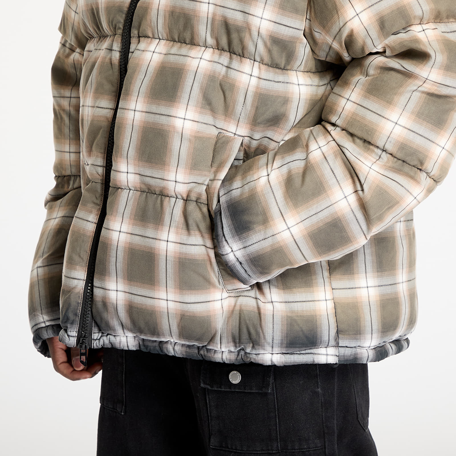 Jacken Diesel W-Ravell-Check Jacket Black/ Violet