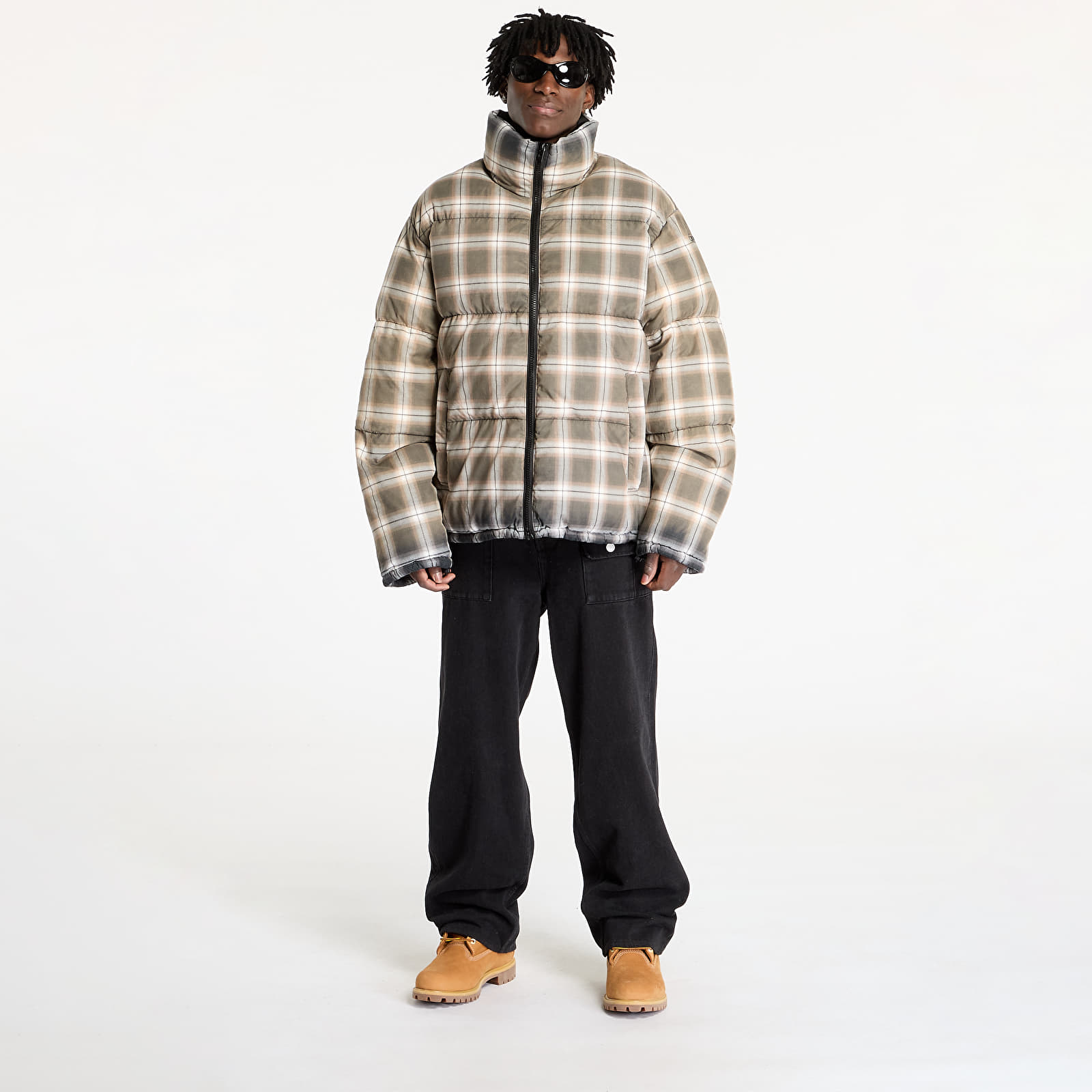 Jacken Diesel W-Ravell-Check Jacket Black/ Violet