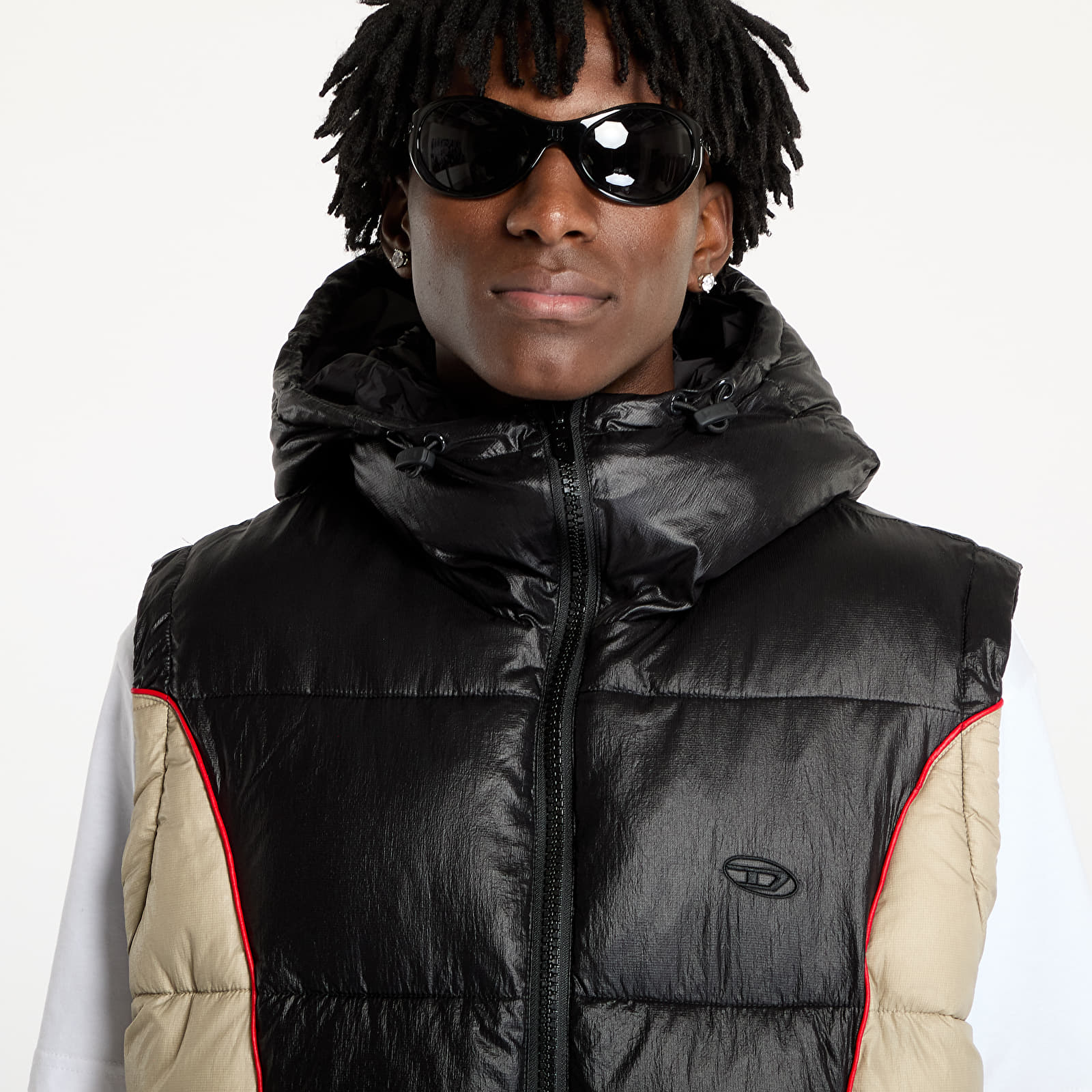 Vesty Diesel W-Ostend-Sl Vest Black