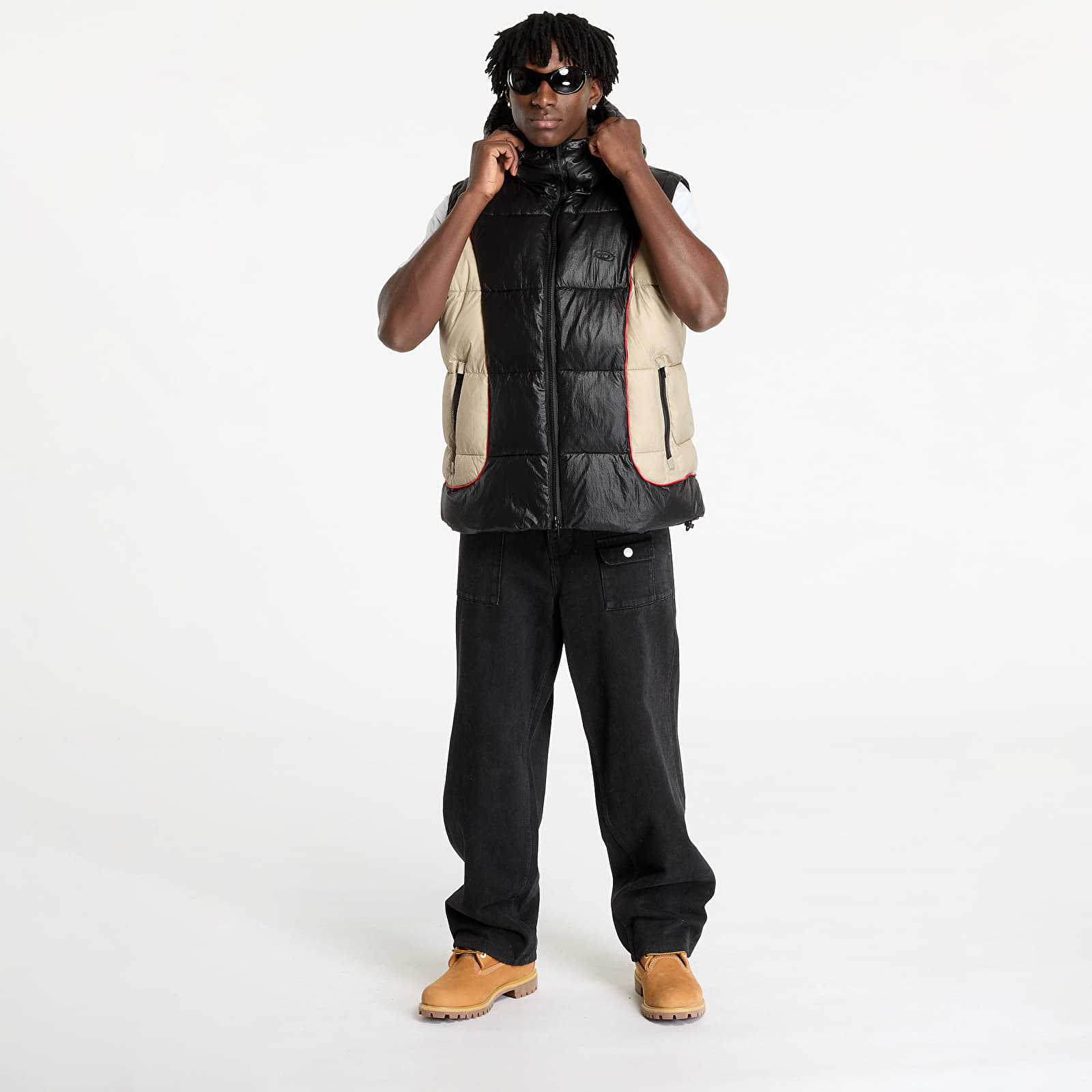 Vesty Diesel W-Ostend-Sl Vest Black