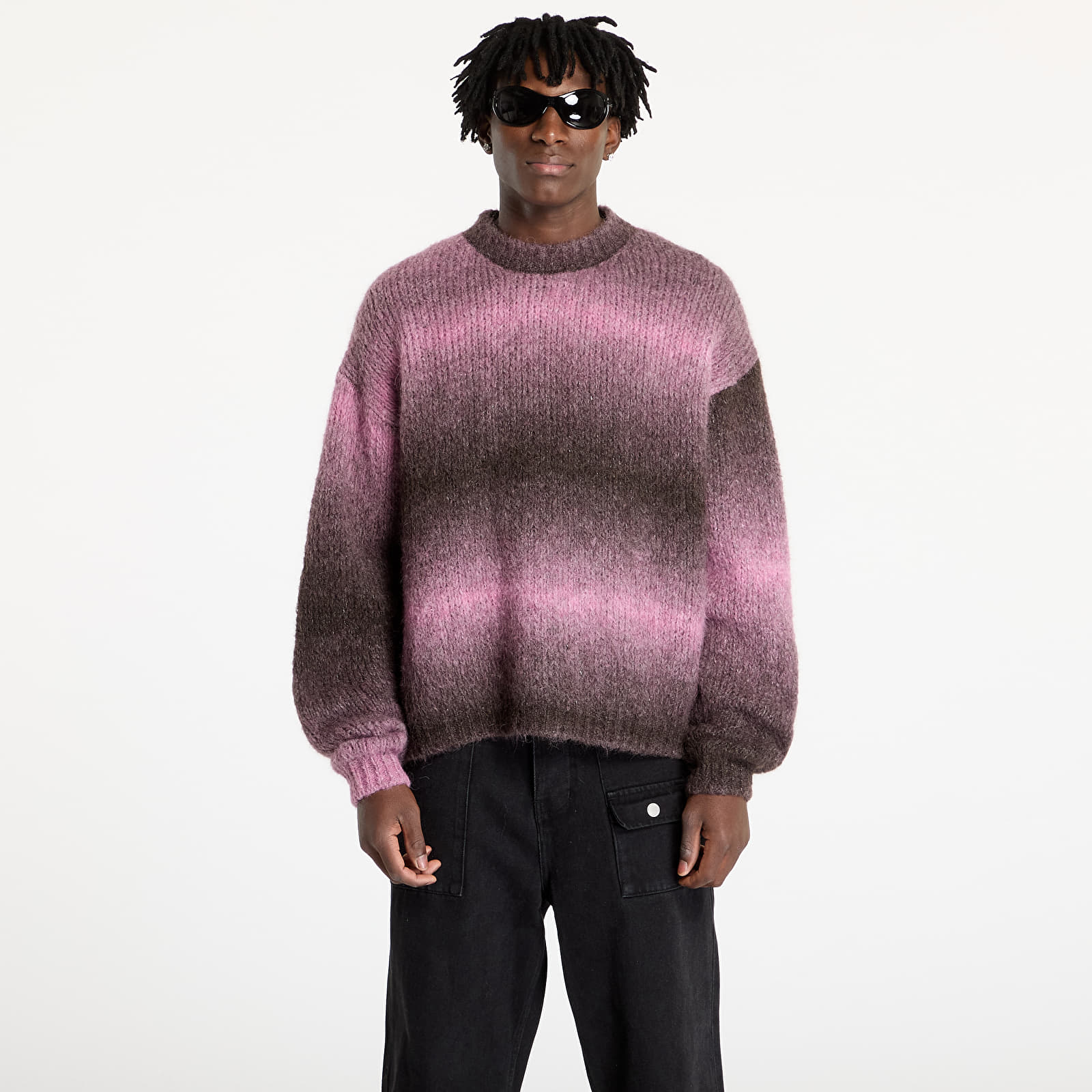 Svetry Diesel K-Rasta Knitwear Chocolate Martini