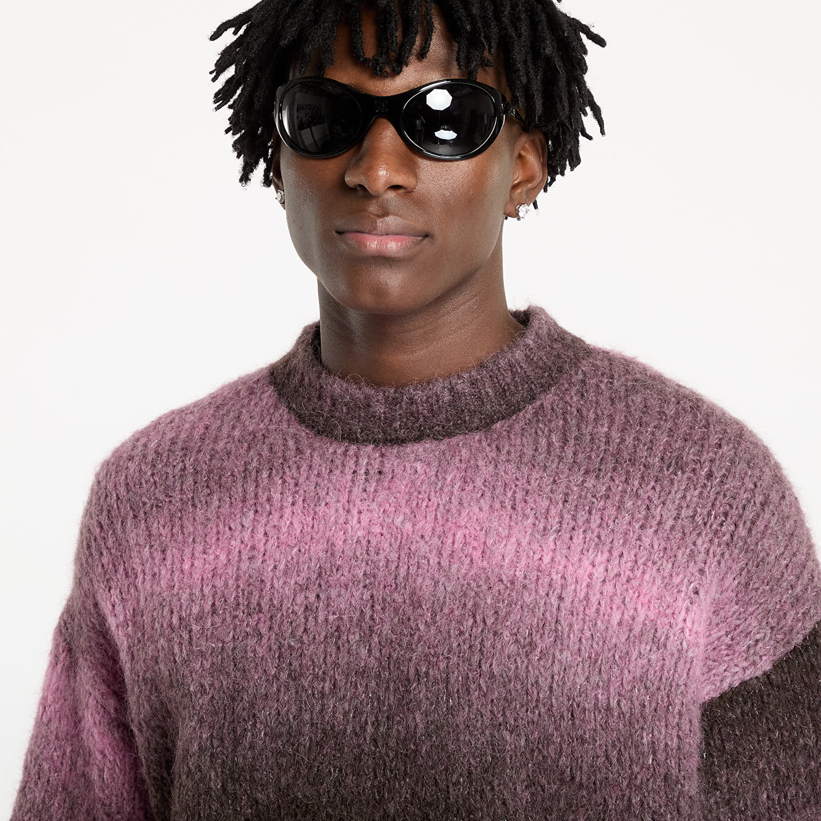 Svetry Diesel K-Rasta Knitwear Chocolate Martini