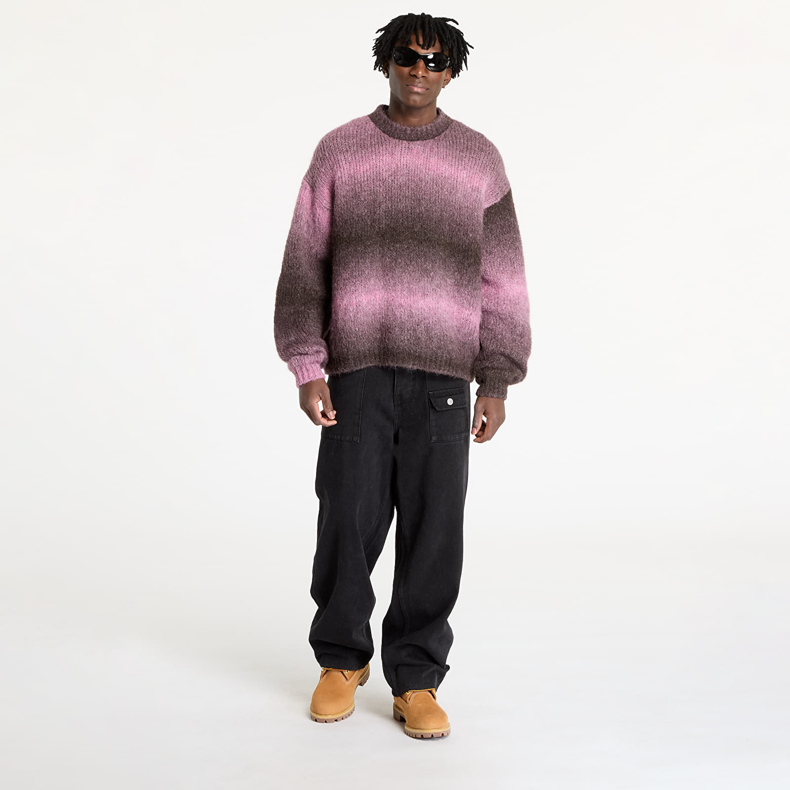 Svetry Diesel K-Rasta Knitwear Chocolate Martini