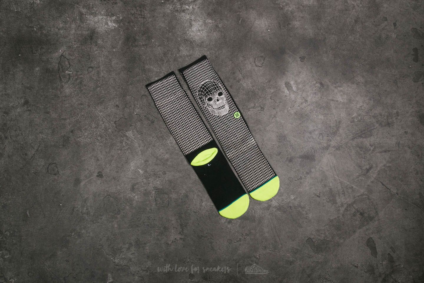 Socks Stance Skull Frame Black