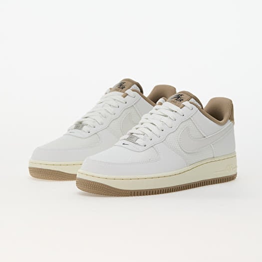 Khaki air force ones discount