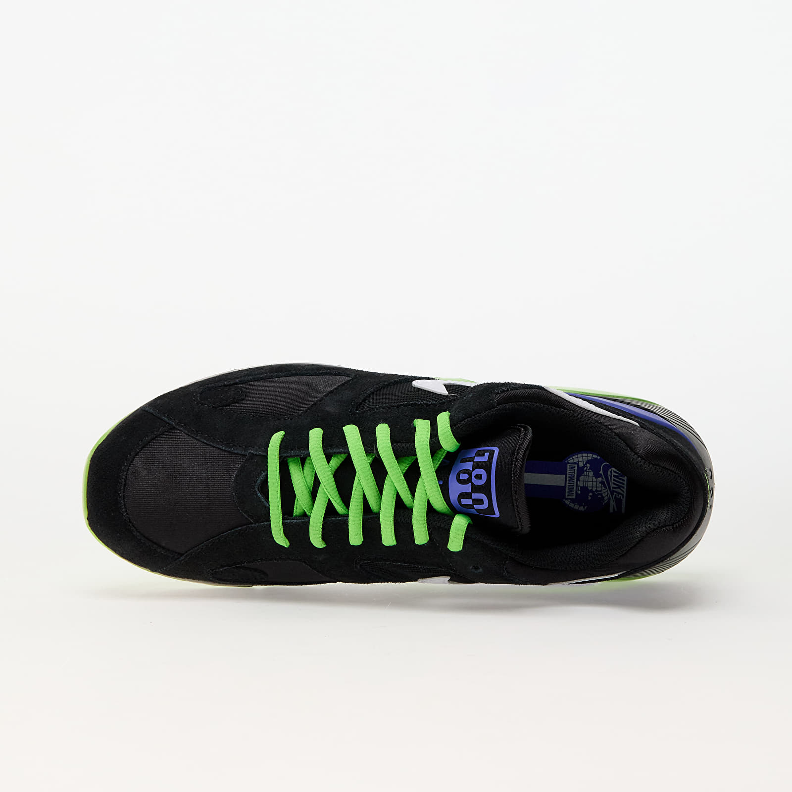 Männer Nike Air 180 Black/ White-Action Green-Persian Violet