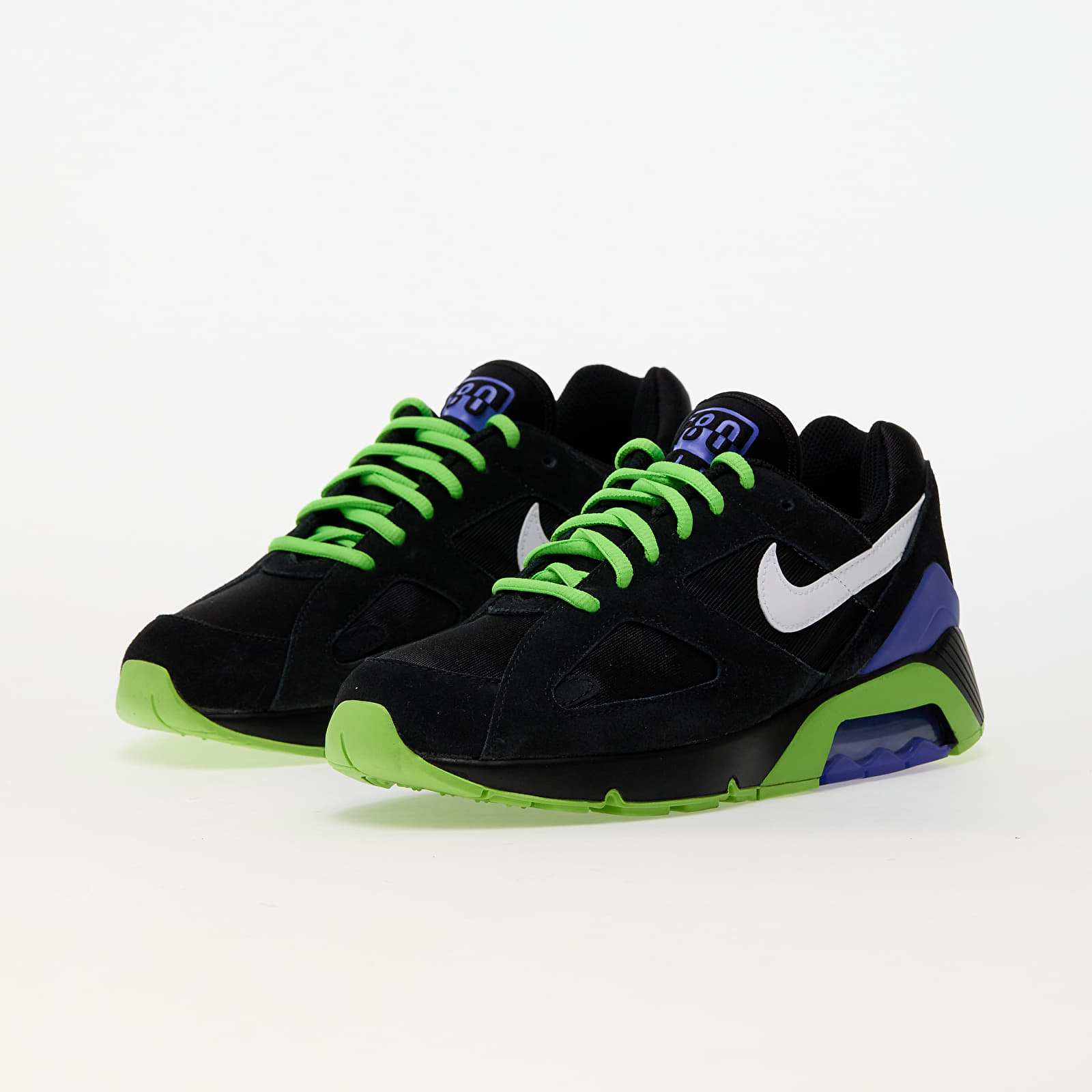 Männer Nike Air 180 Black/ White-Action Green-Persian Violet
