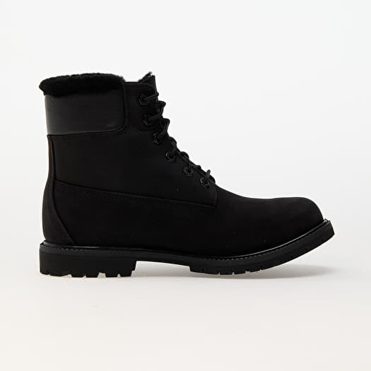 Black 6 inch premium timberlands discount