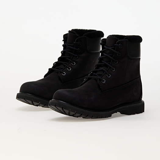 Chaussures et baskets femme Timberland 6 Inch Warm Lined Waterproof Boot Black Footshop