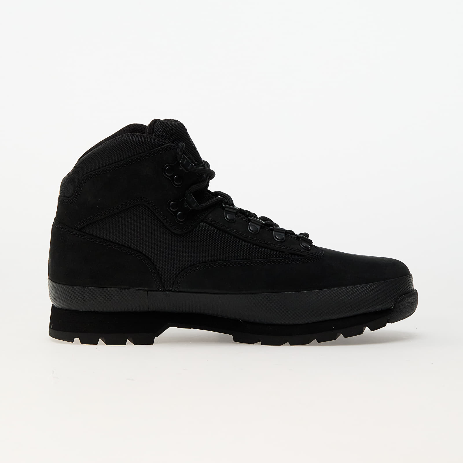 Férfi cipők Timberland Mid Lace Up Boot Black Nubuck