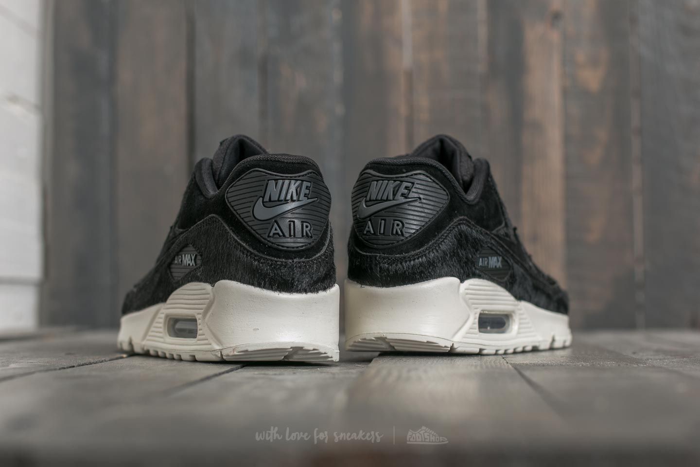 Women s shoes Nike W Air Max 90 LX Black Black Dark Grey Sail