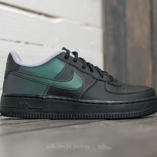 Women s shoes Nike Air Force 1 LV8 GS Black Black Wolf Grey Footshop