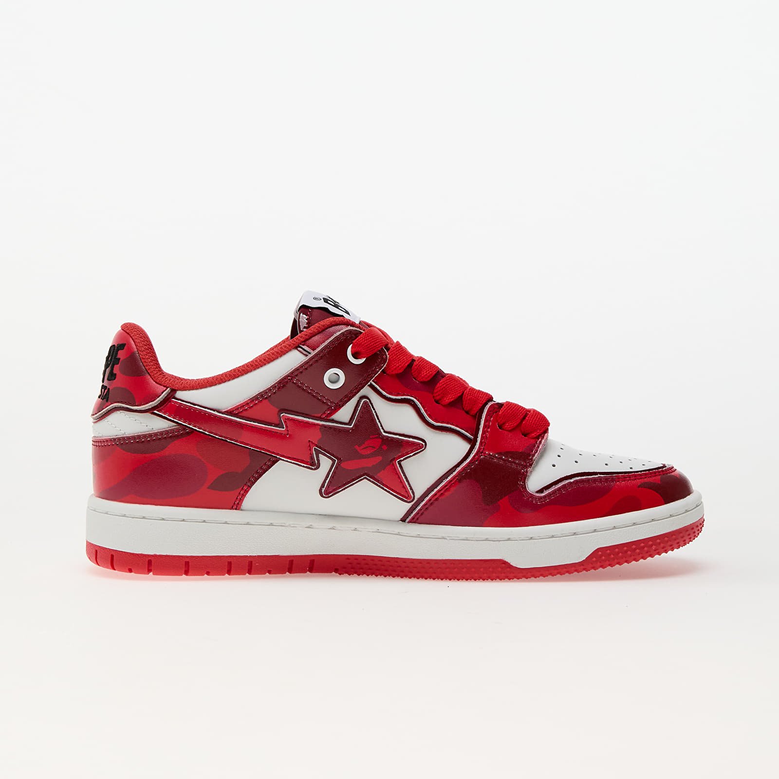 Мъжки кецове и обувки A BATHING APE Bape Sk8 Sta 1 M2 Red