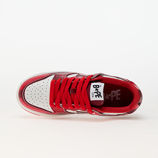 A Bathing Ape Bape SK8 STA Red Gradiation Sneakers Men\'s Size 7 Very Nice! A Bathing Ape Sneakers Shoes Bape Sk8 Sta Black Red Men US10  main image 2