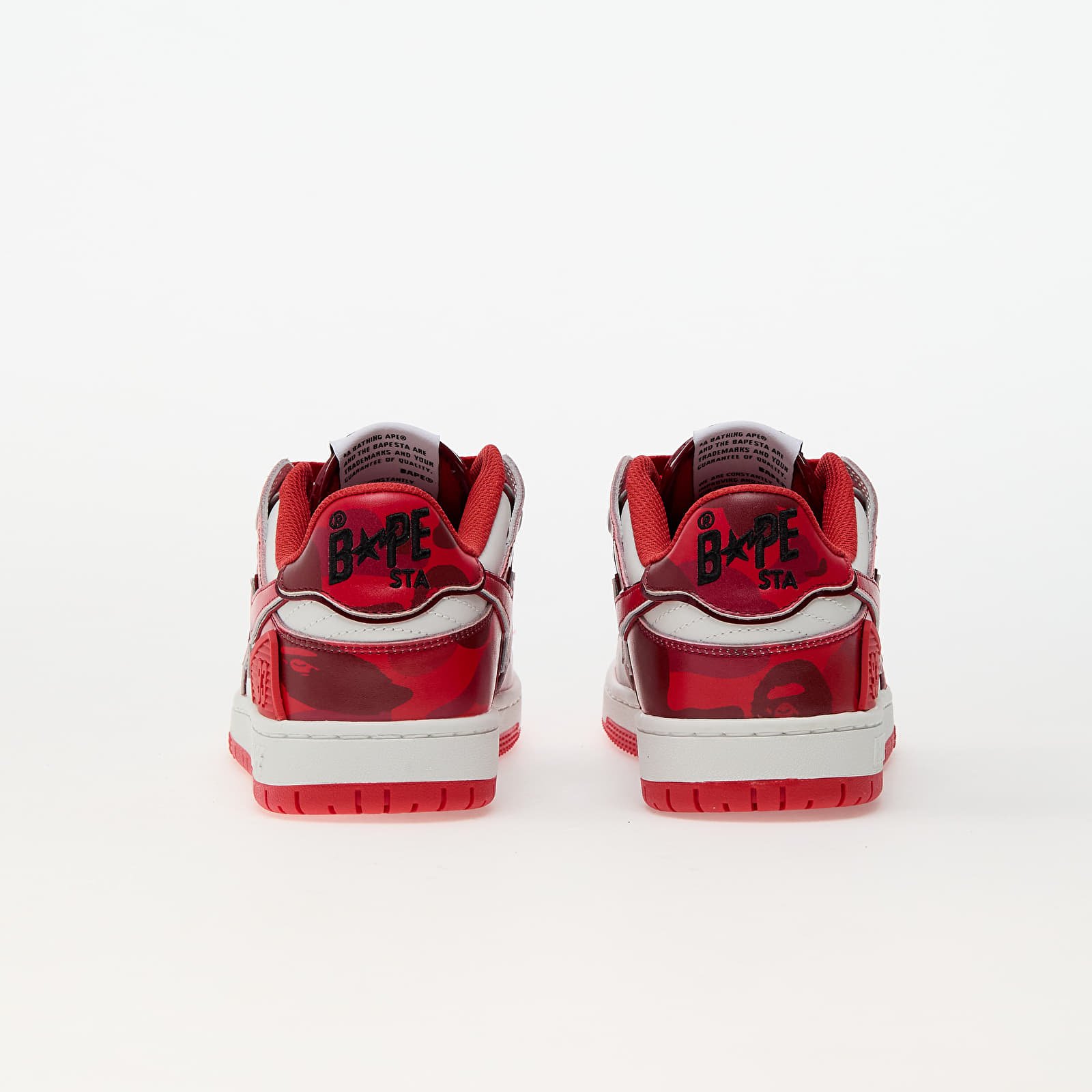 Мъжки кецове и обувки A BATHING APE Bape Sk8 Sta 1 M2 Red