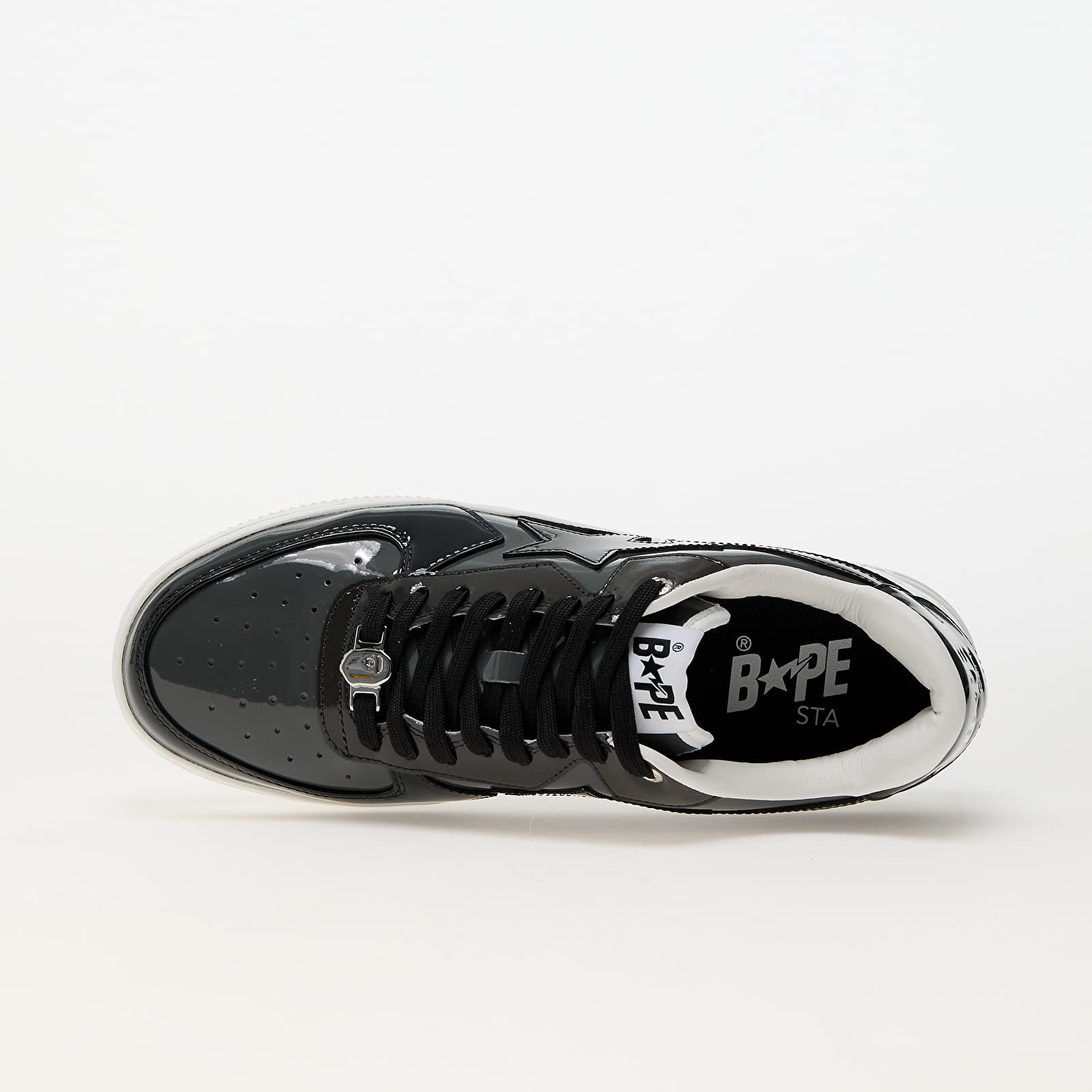 Herren Sneaker und Schuhe A BATHING APE Bape Sta Icon M2 Black