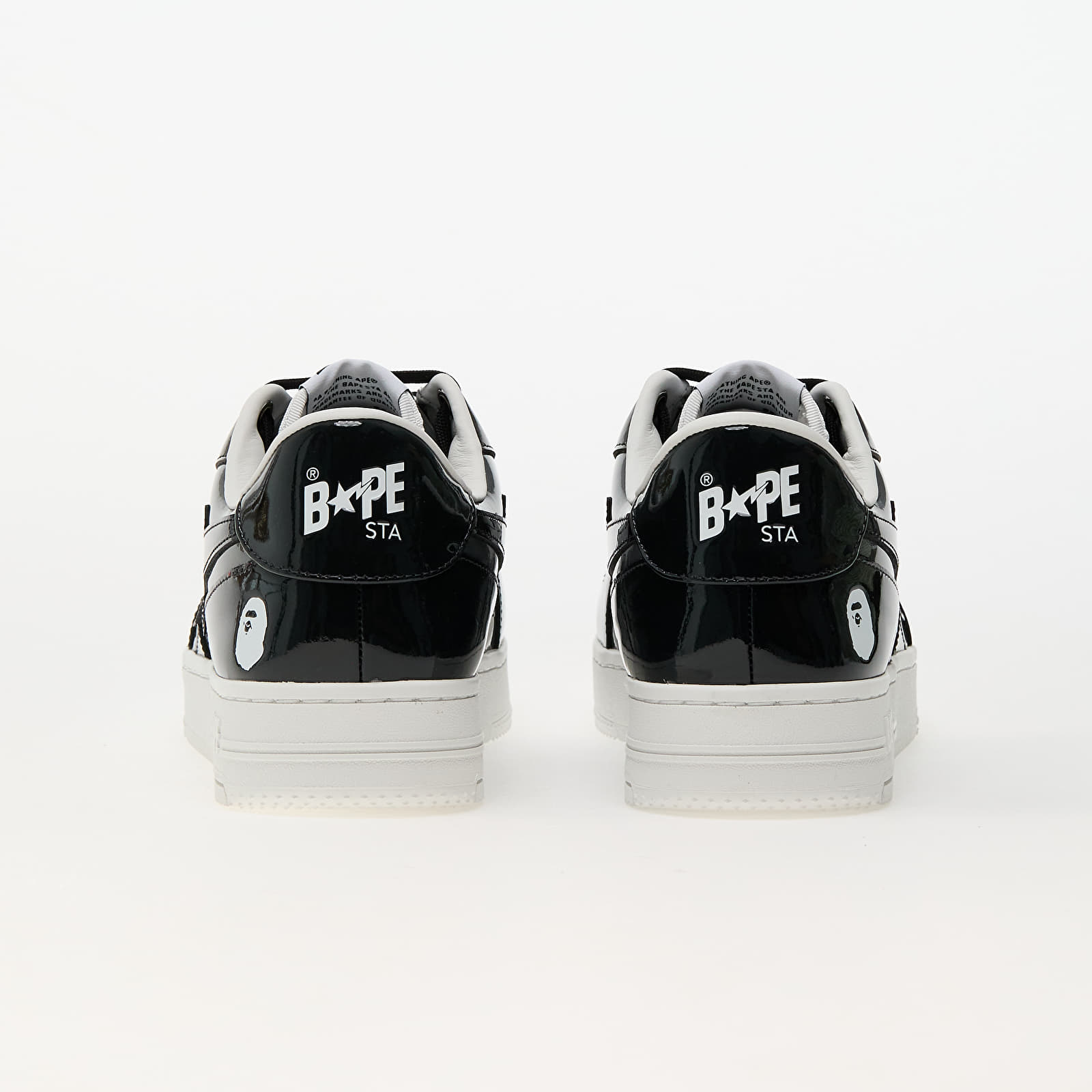 Herren Sneaker und Schuhe A BATHING APE Bape Sta Icon M2 Black