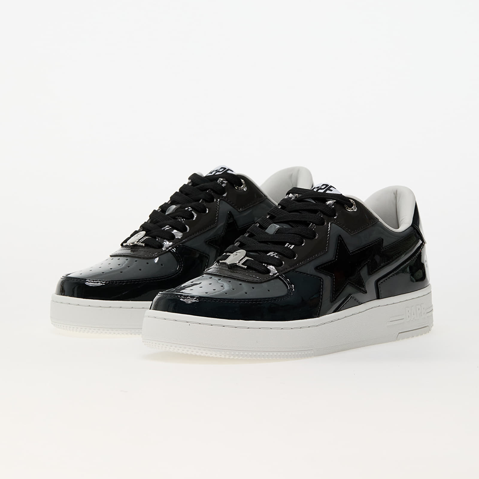 Herren Sneaker und Schuhe A BATHING APE Bape Sta Icon M2 Black