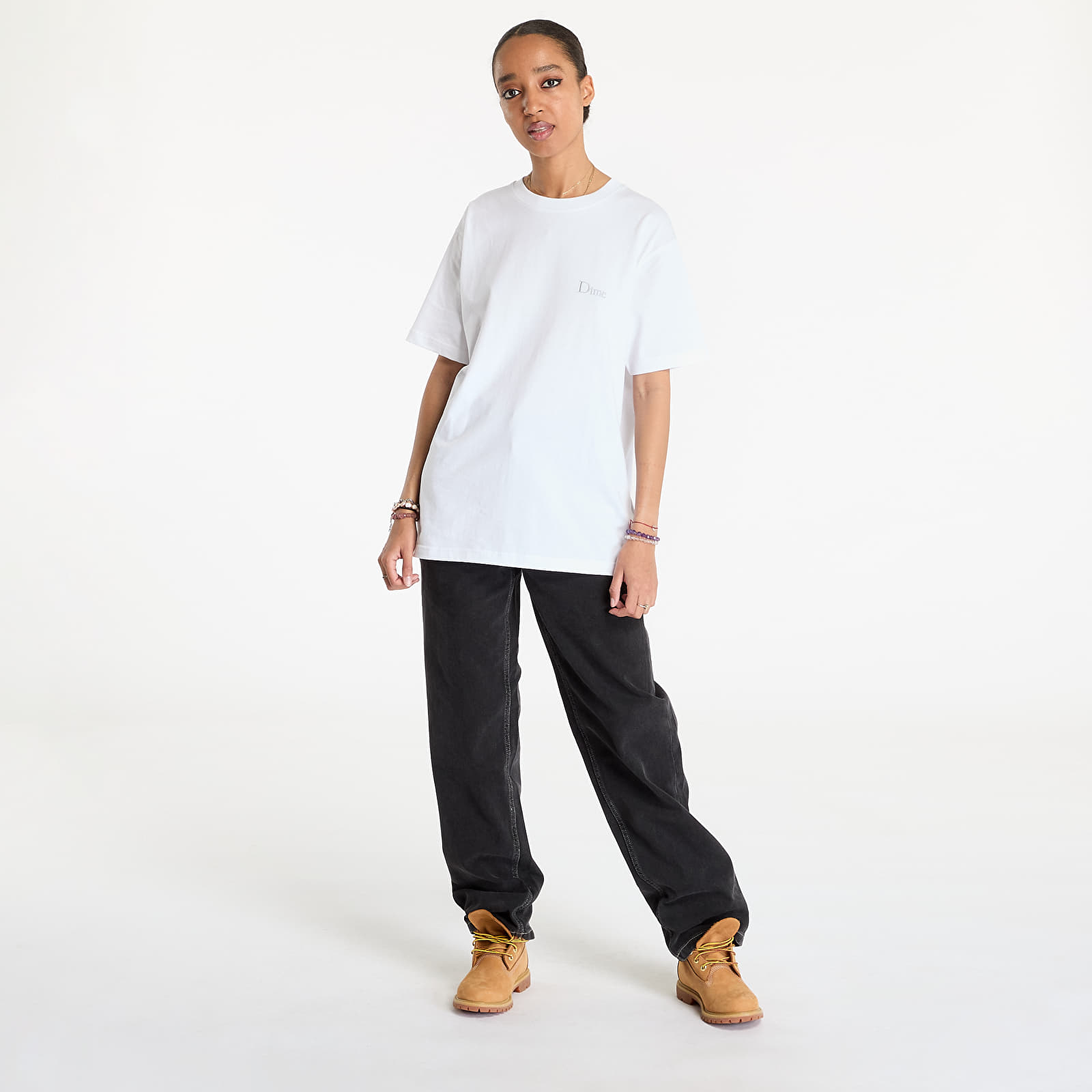 Magliette Dime Classic Small Logo T-Shirt UNISEX White
