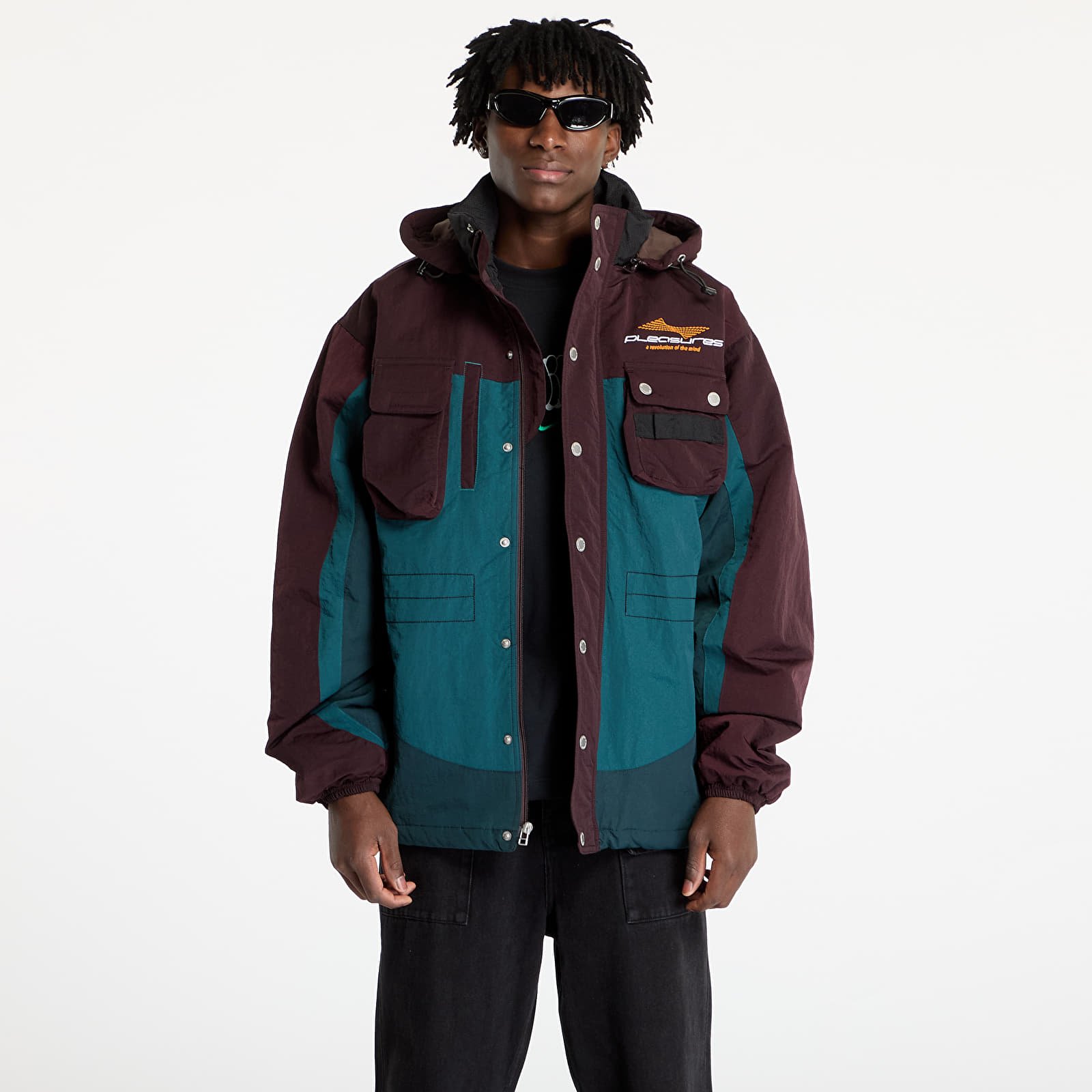 Jacken PLEASURES Revolution Outdoor Jacket Brown