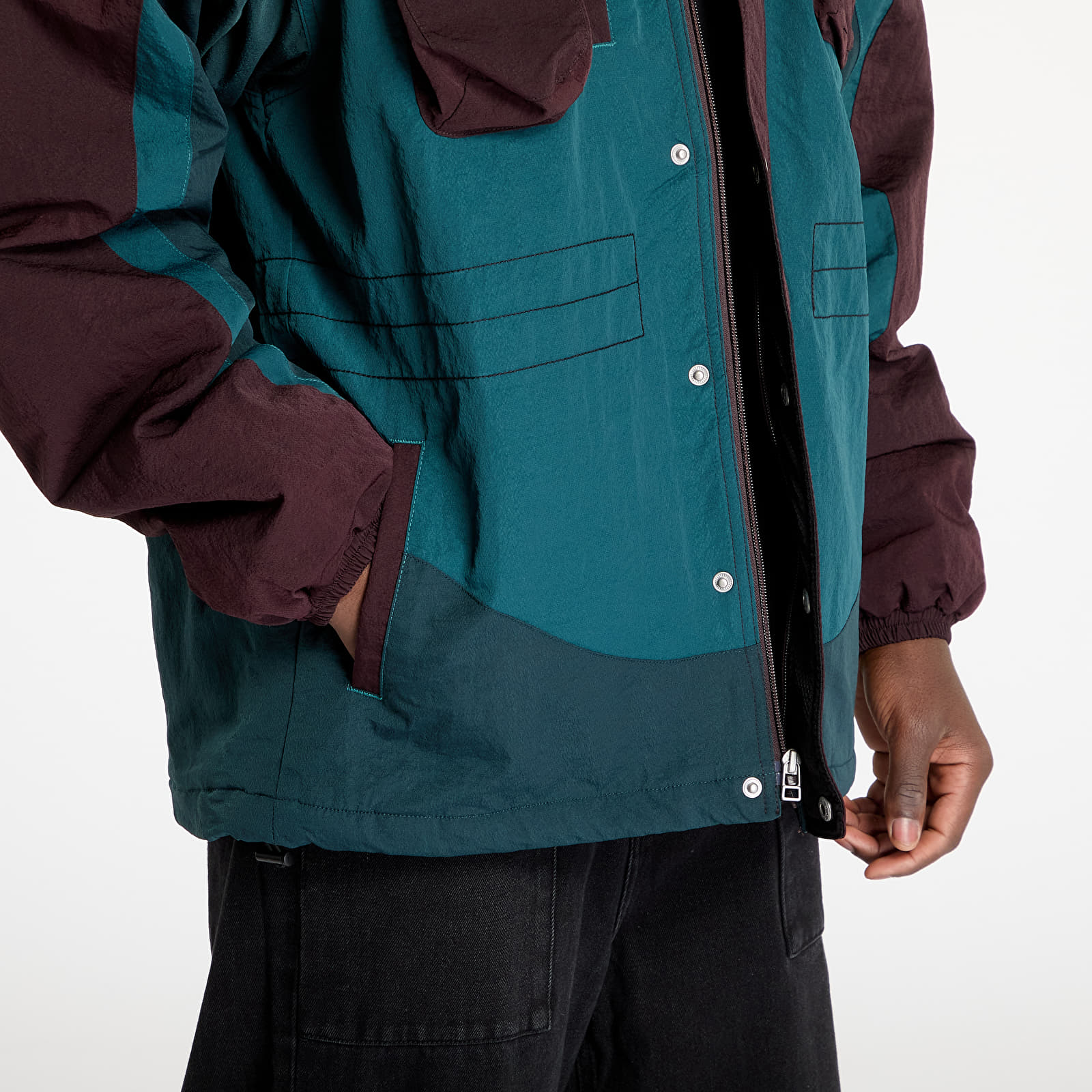 Jacken PLEASURES Revolution Outdoor Jacket Brown