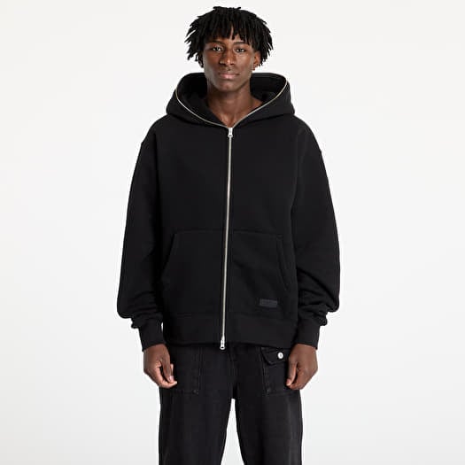 Hoodies and sweatshirts PLEASURES Dragon Zip Hoodie Black Footshop