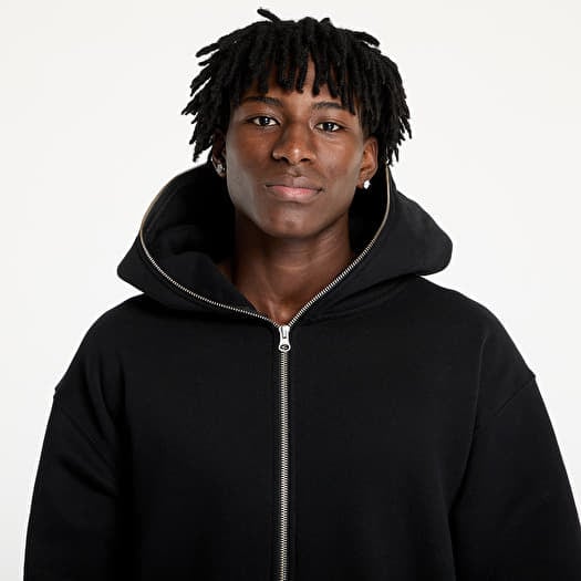 Hoodies and sweatshirts PLEASURES Dragon Zip Hoodie Black Footshop