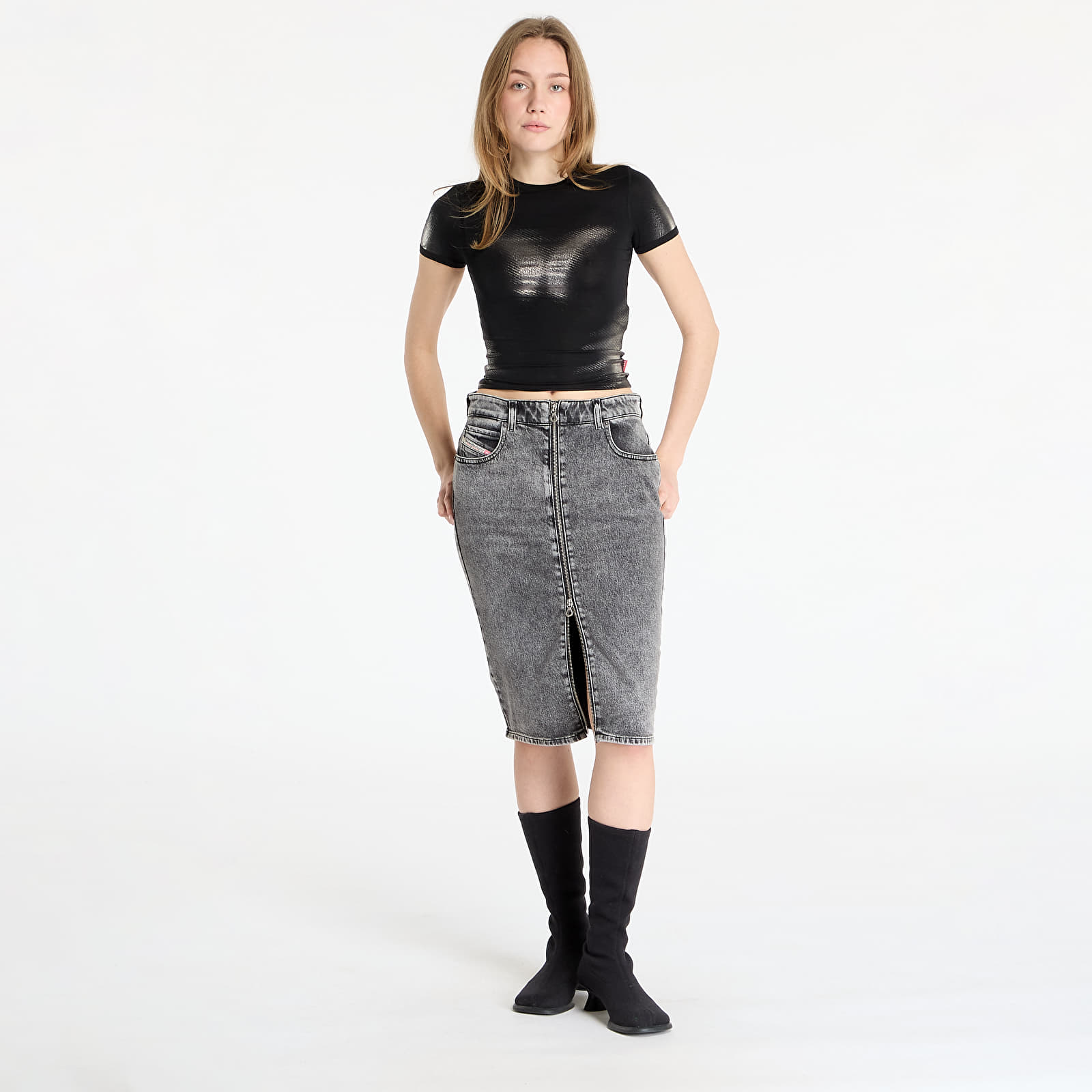 T-shirts Diesel T-Anessa Tank Top Black