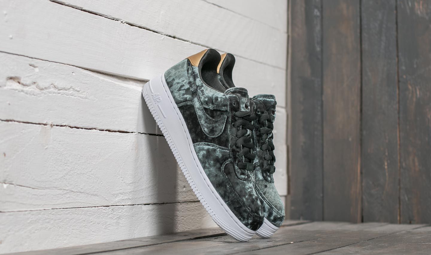 Damen Sneaker und Schuhe Nike Wmns Air Force 1 '07 Premium Outdoor Green/ Outdoor Green