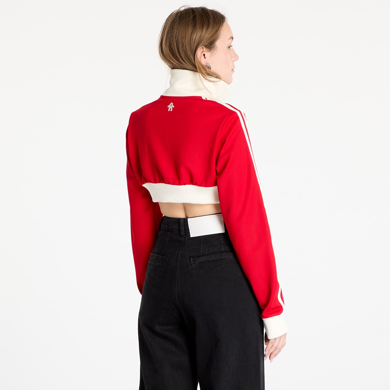 Hettegensere og sweatshirts adidas x AVAVAV Cropped Track Top Better Scarlet