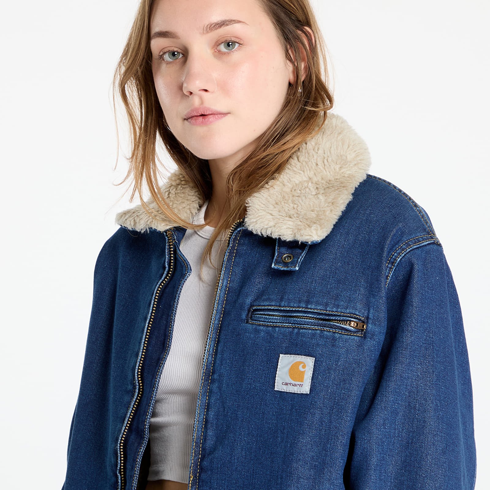 Kurtki Carhartt WIP Herald Jacket UNISEX Blue/ Wall