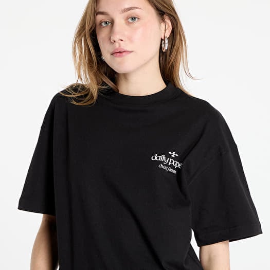 T-shirts Daily Paper Overlooked Short Sleeve T-Shirt UNISEX Black