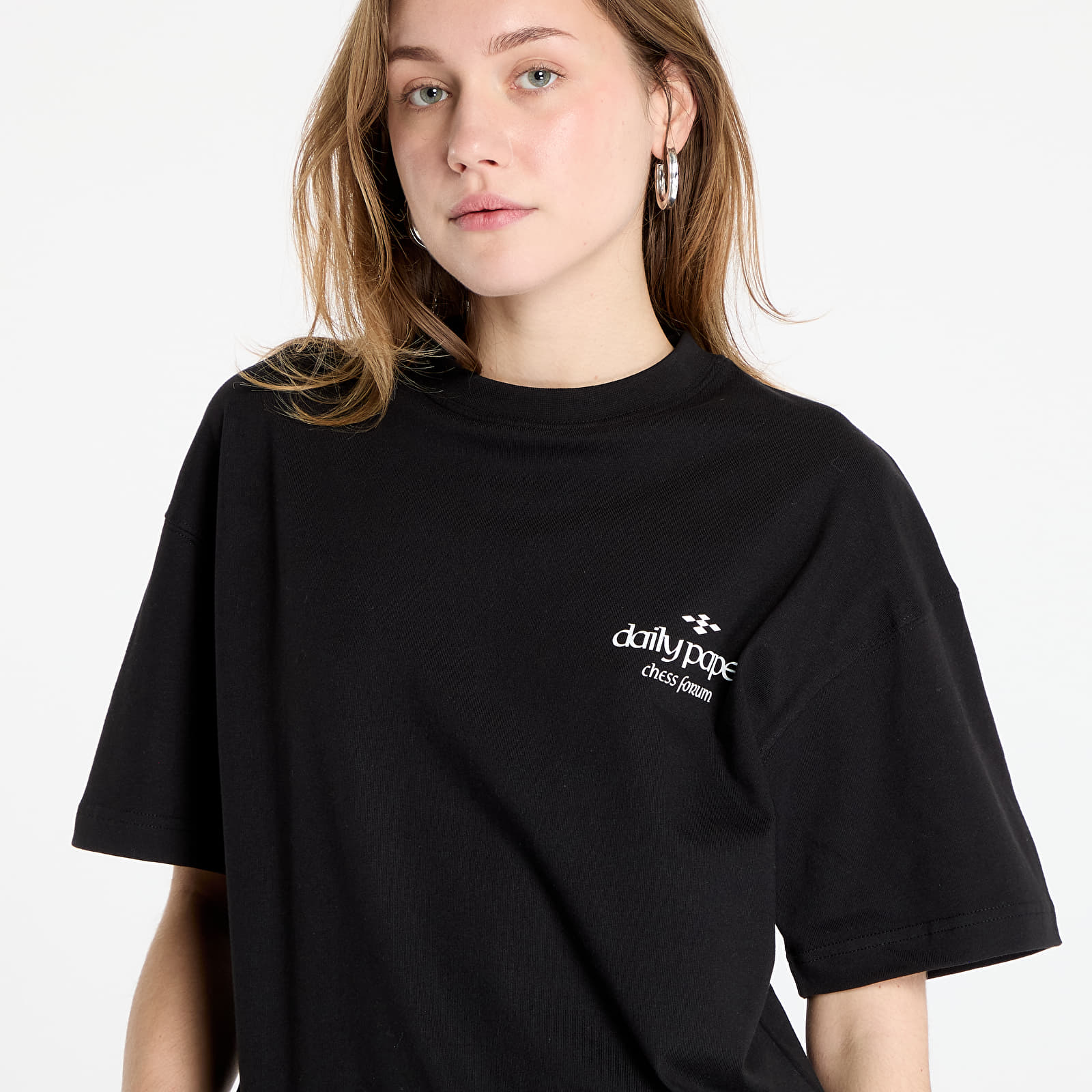 T-Shirts Daily Paper Overlooked Short Sleeve T-Shirt UNISEX Black