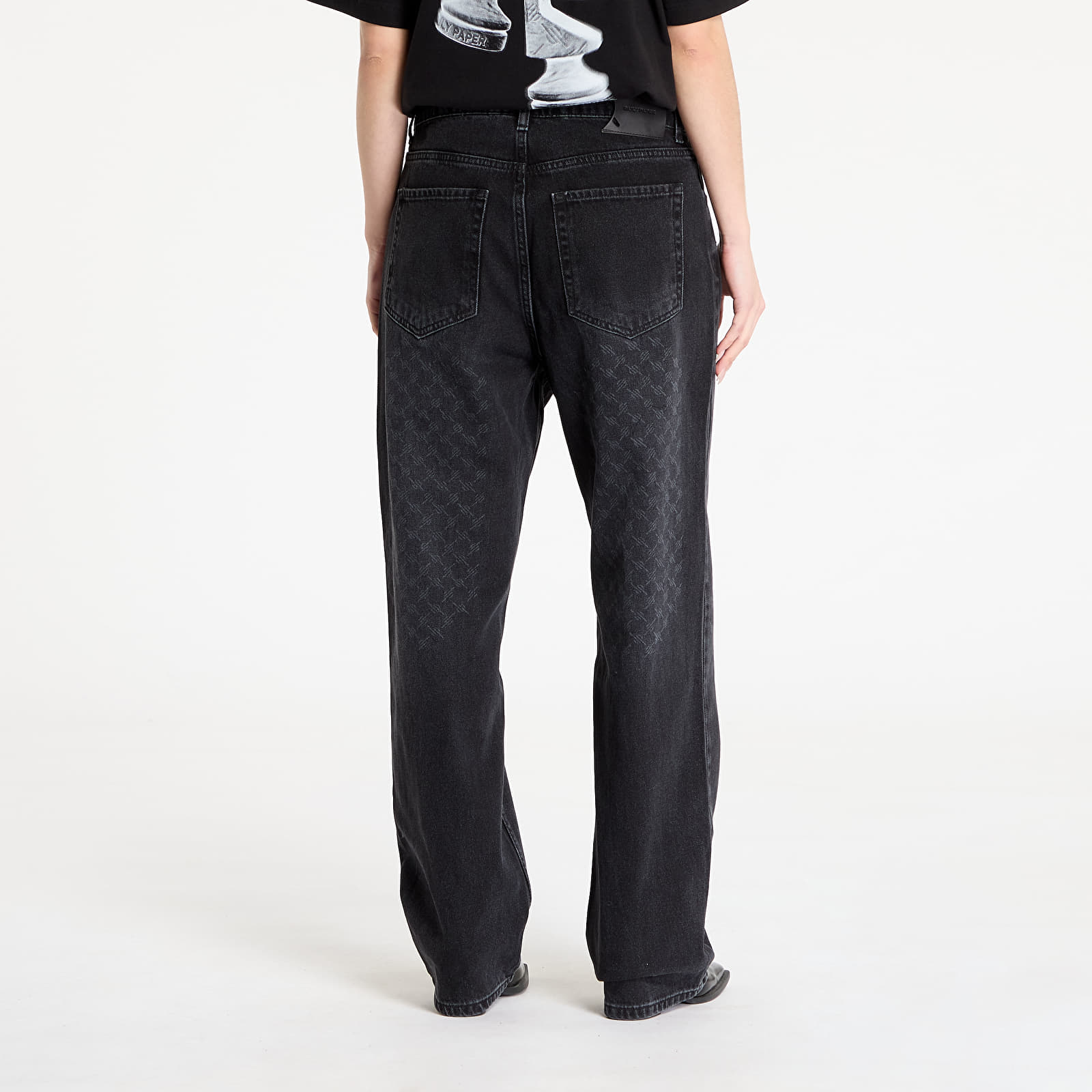 Jeans Daily Paper Amba Monogram Jeans Black