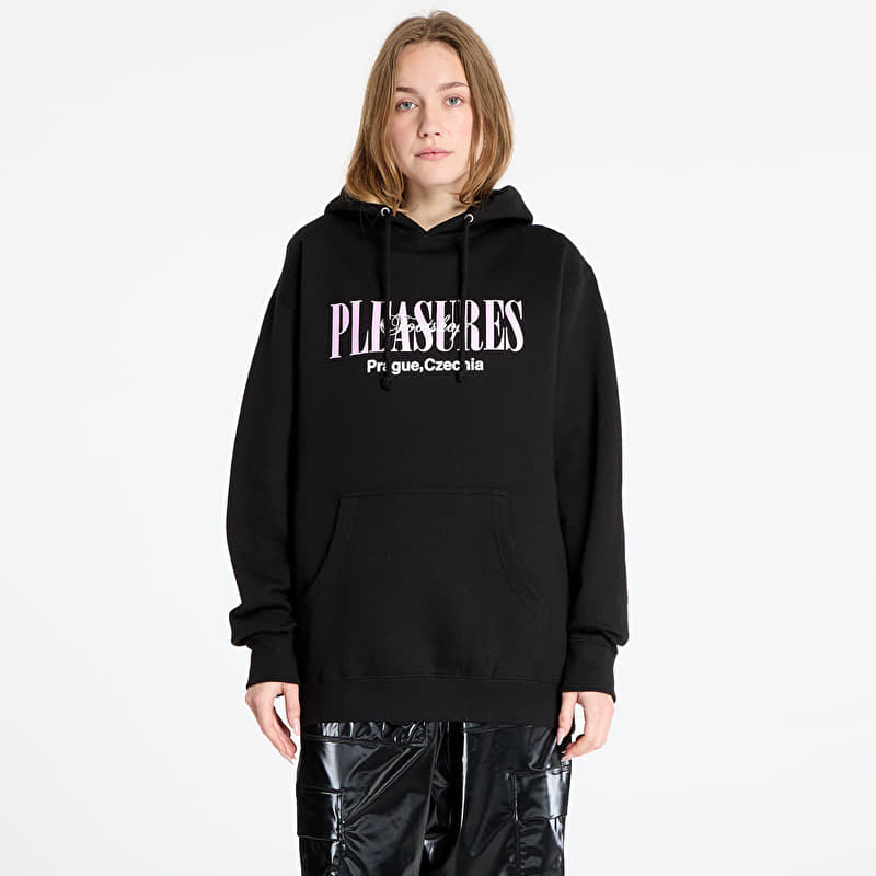 Sweatshirt PLEASURES x FTSHP Angel Hoodie UNISEX Black