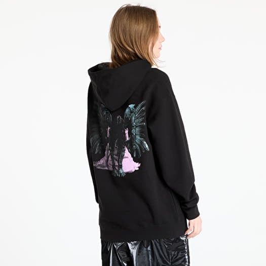 Hoodies and sweatshirts PLEASURES x FTSHP Angel Hoodie UNISEX Black Footshop