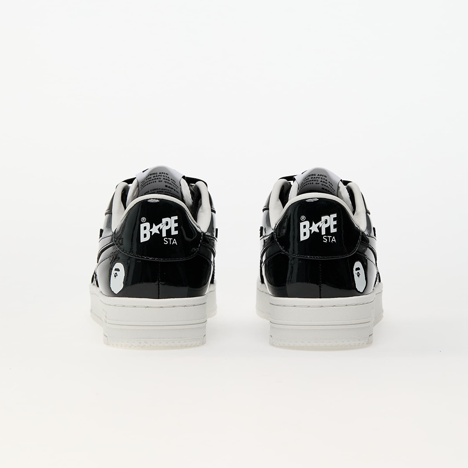 Women's shoes A BATHING APE Bape Sta Icon L Black