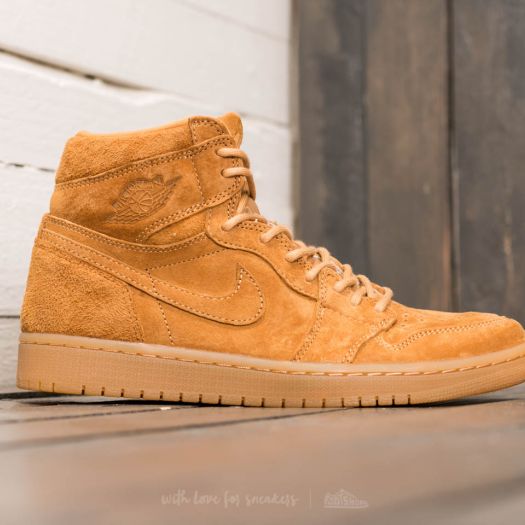 Men s shoes Air Jordan 1 Retro High OG Golden Harvest Golden